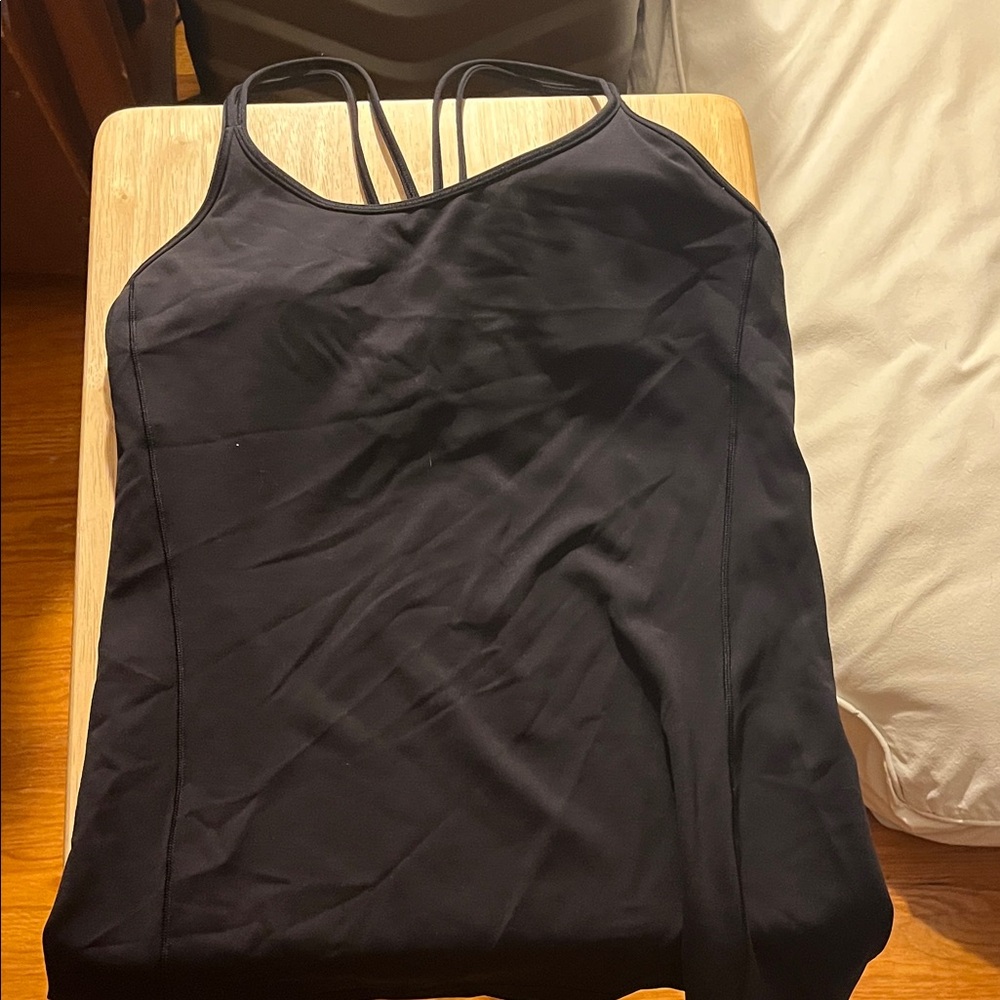 lululemon athletica Black Tank Top